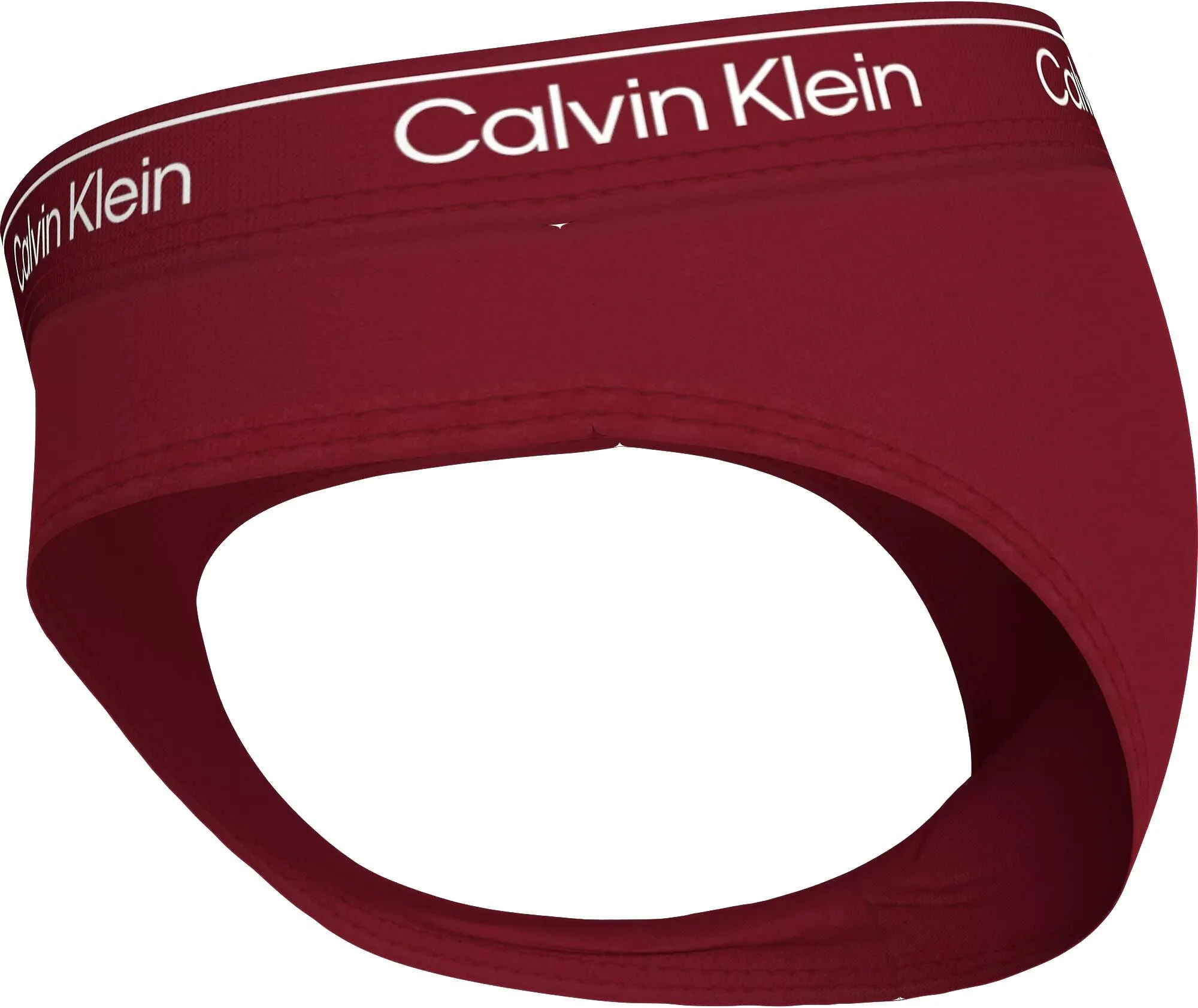 Girls 2-Pack Modern Cotton Bikini Briefs, Burgundy/Black - Image 4
