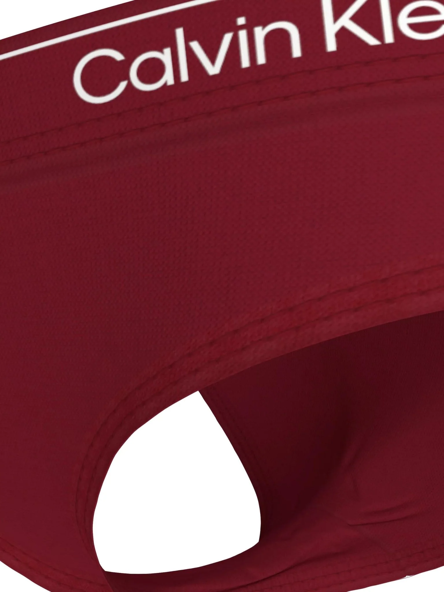 Girls 2-Pack Modern Cotton Bikini Briefs, Burgundy/Black - Image 5