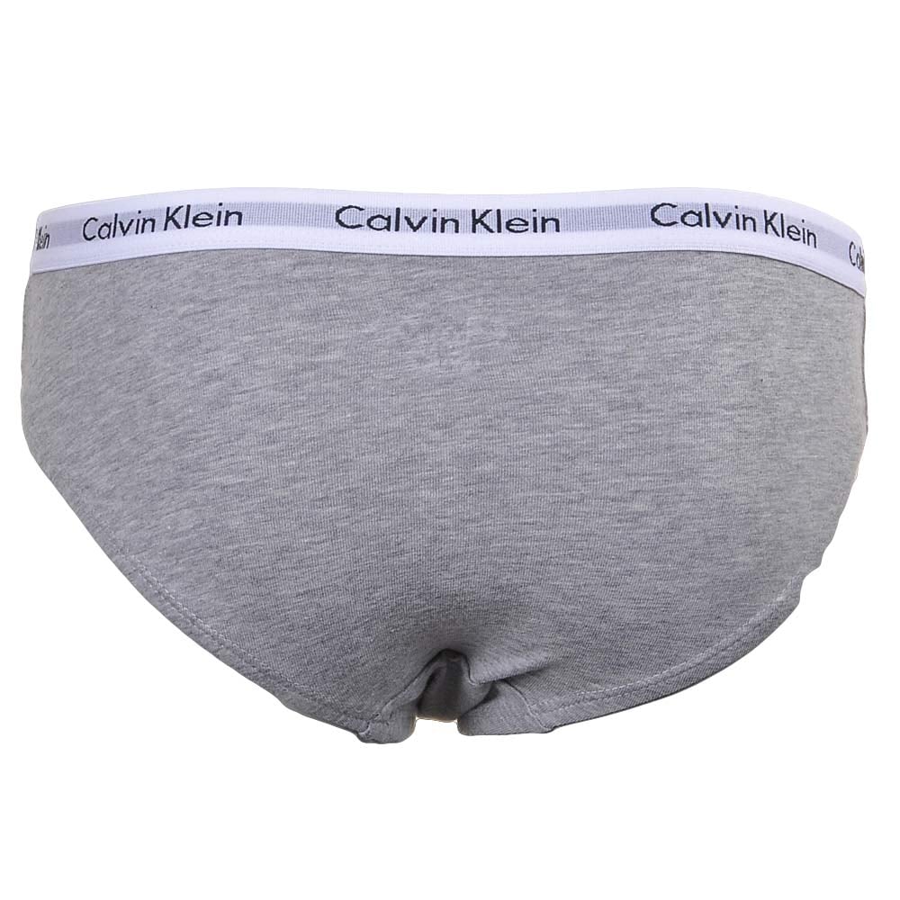 Girls 2-Pack Modern Cotton Bikini Briefs, Pink/Grey - Image 4