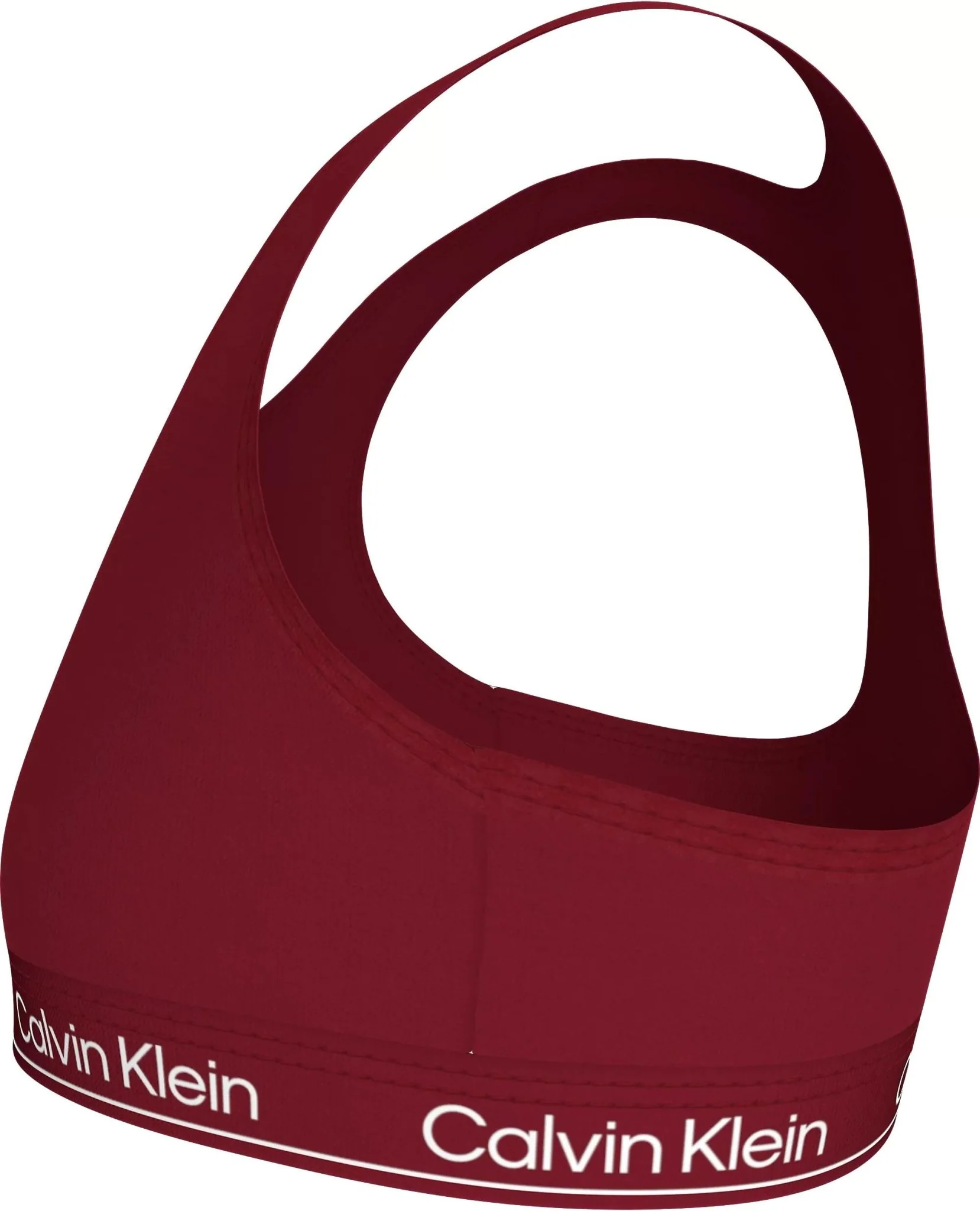 Girls 2-Pack Modern Cotton Bralettes, Burgundy/Black - Image 4