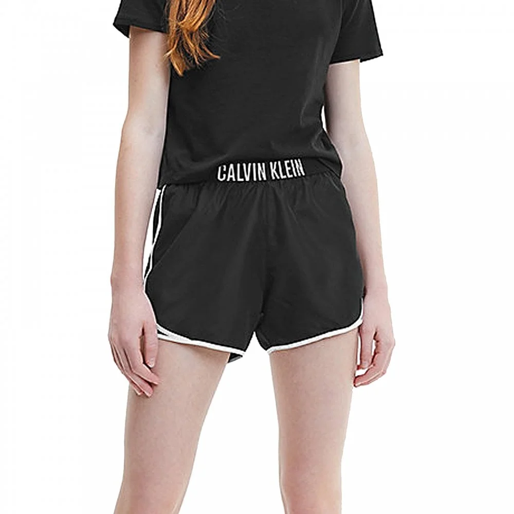 Girls Intense Power Beach Short, Pvh Black - Image 3