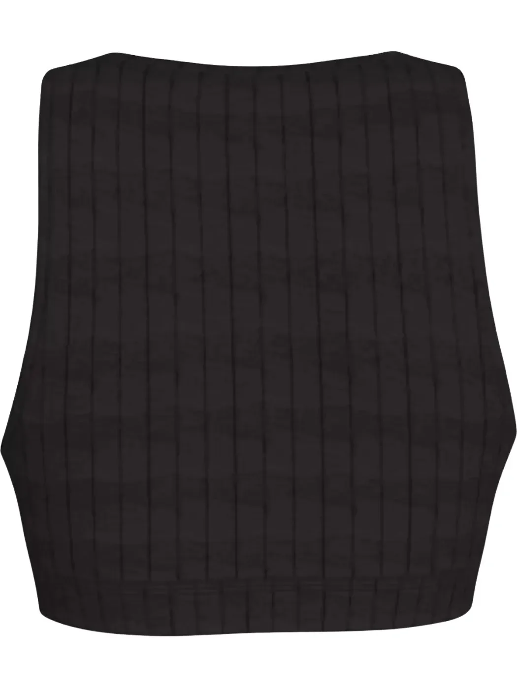 Heritage Athletic Cotton Unlined Bralette, Black - Image 3