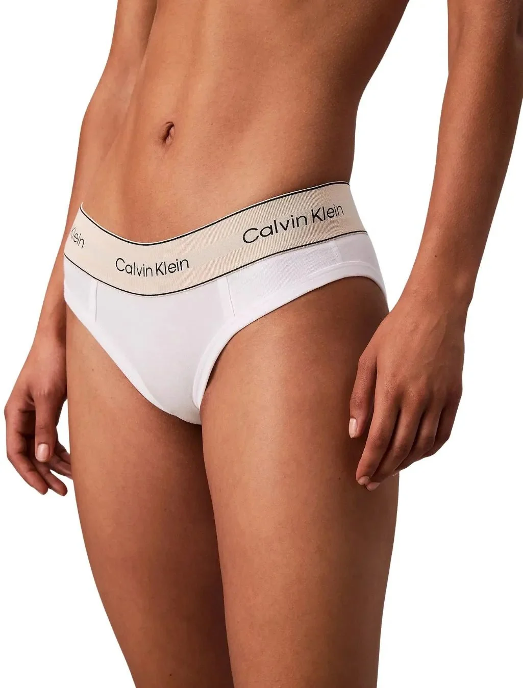 Heritage Cotton Bikini Brief, White