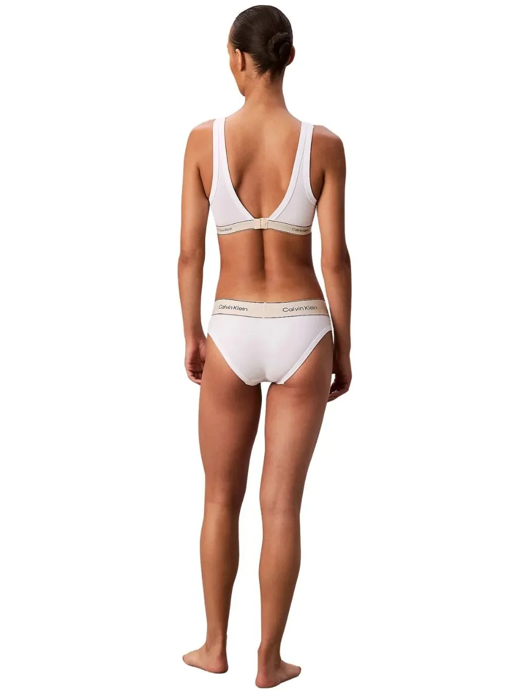 Heritage Cotton Bikini Brief, White - Image 6