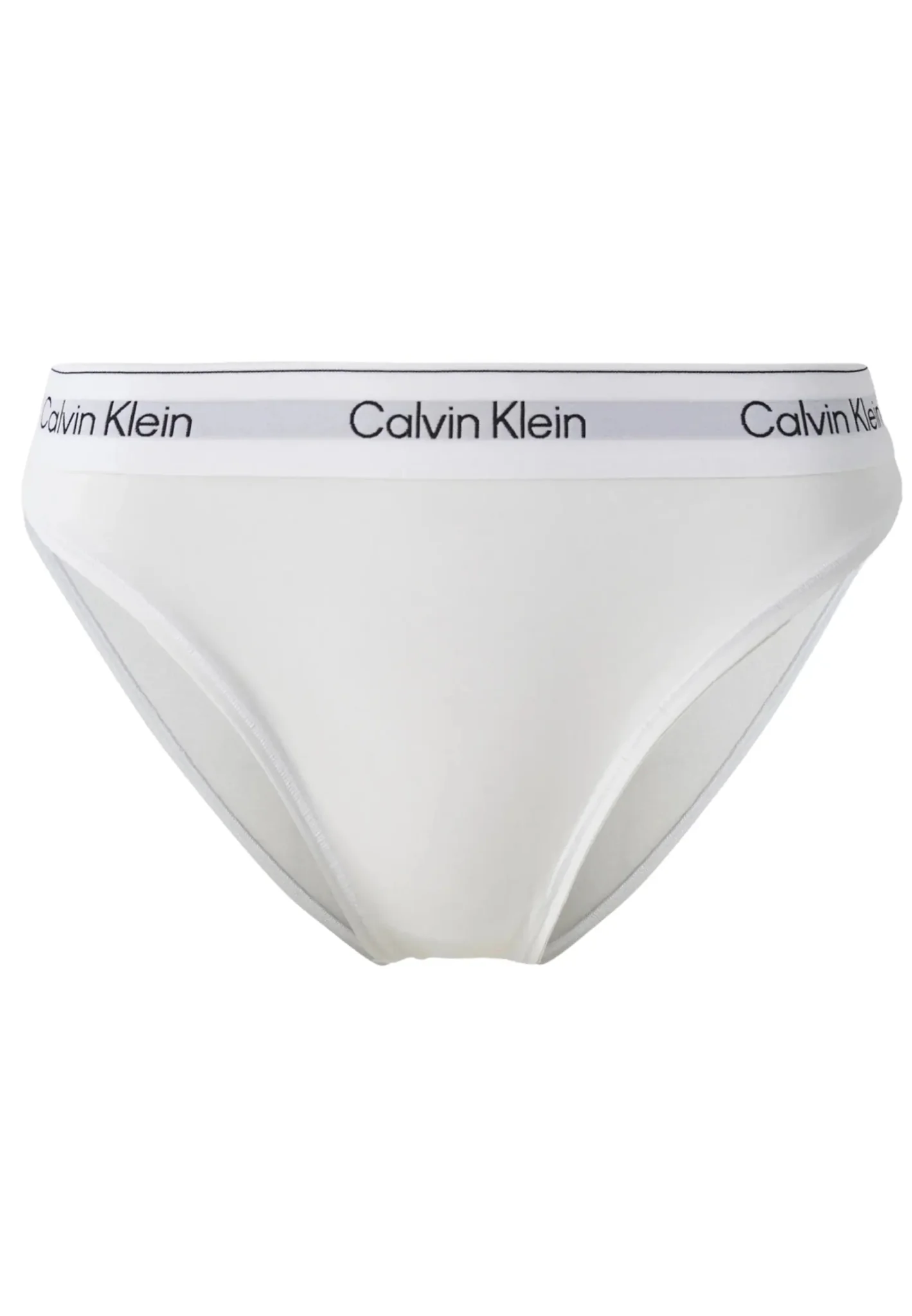 Icon Cotton Modal High Leg Tanga Brief, White