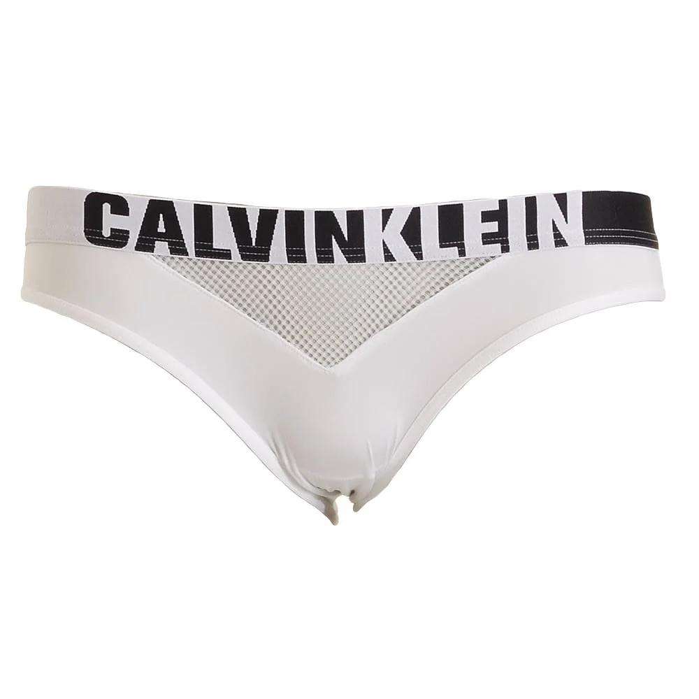 ID Graphic Microfiber Bikini, White