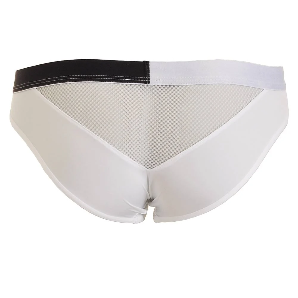 ID Graphic Microfiber Bikini, White - Image 2