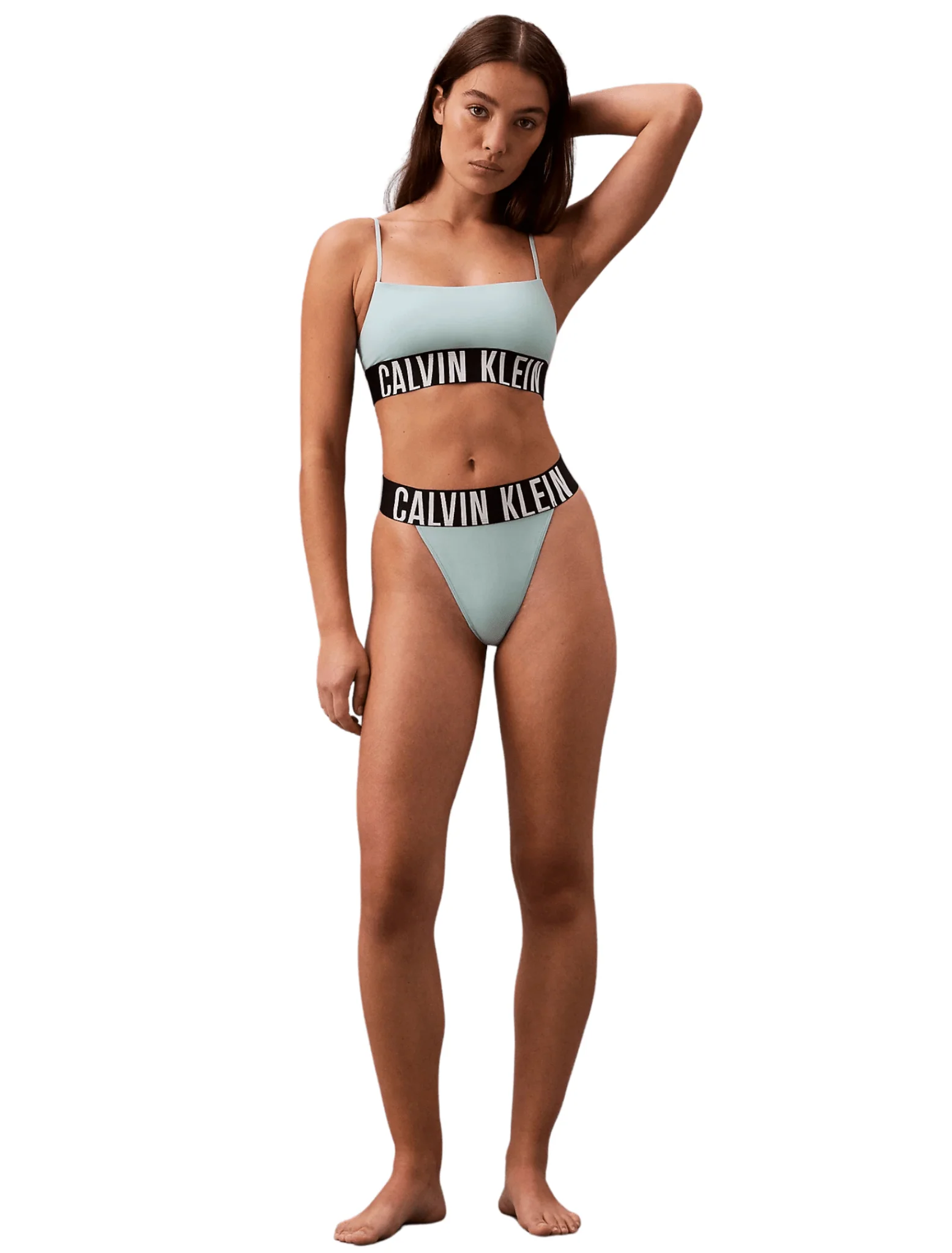 Intense Power High Leg Thong, Ether Blue - Image 7
