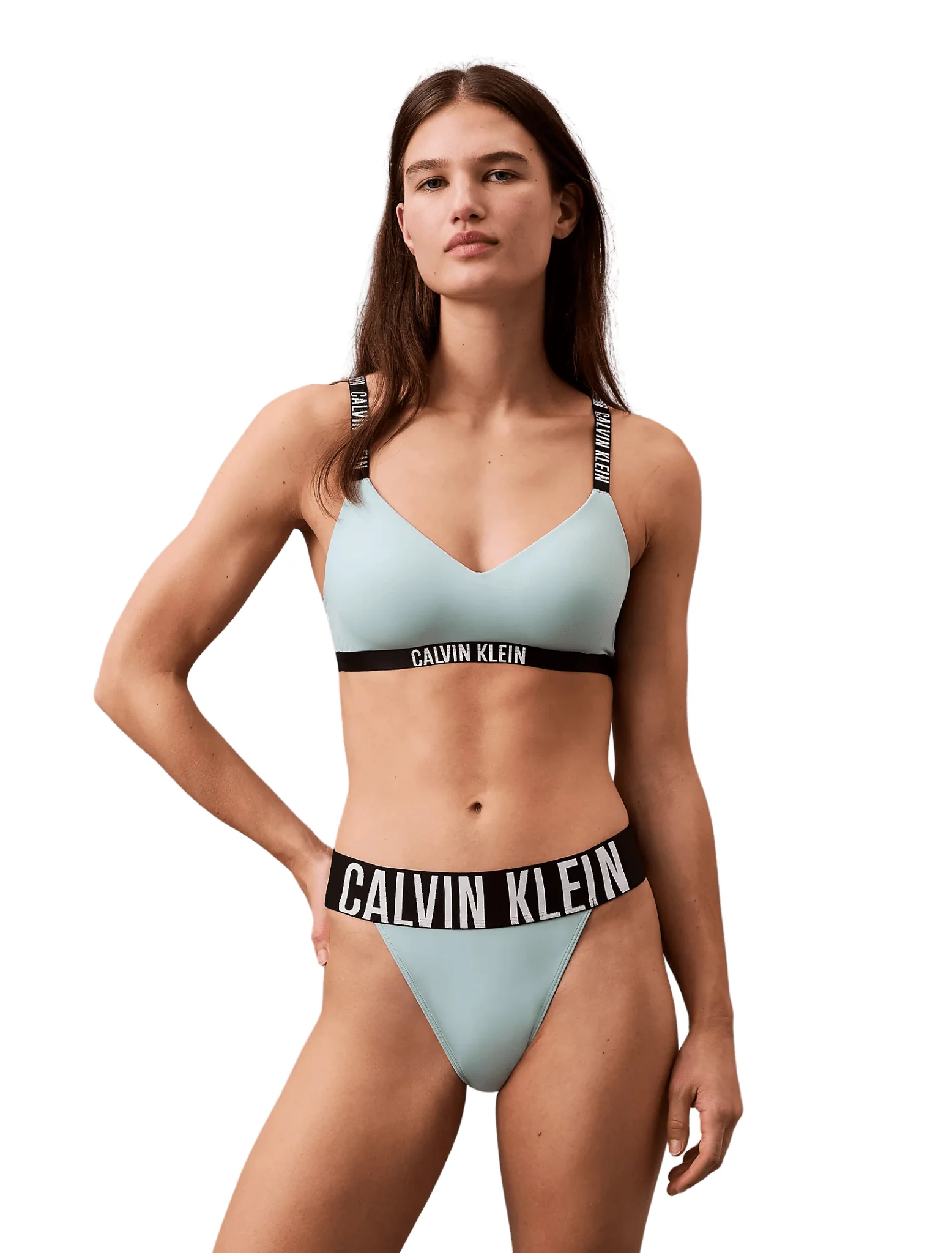 Intense Power Lightly Lined Bralette, Ether Blue - Image 5