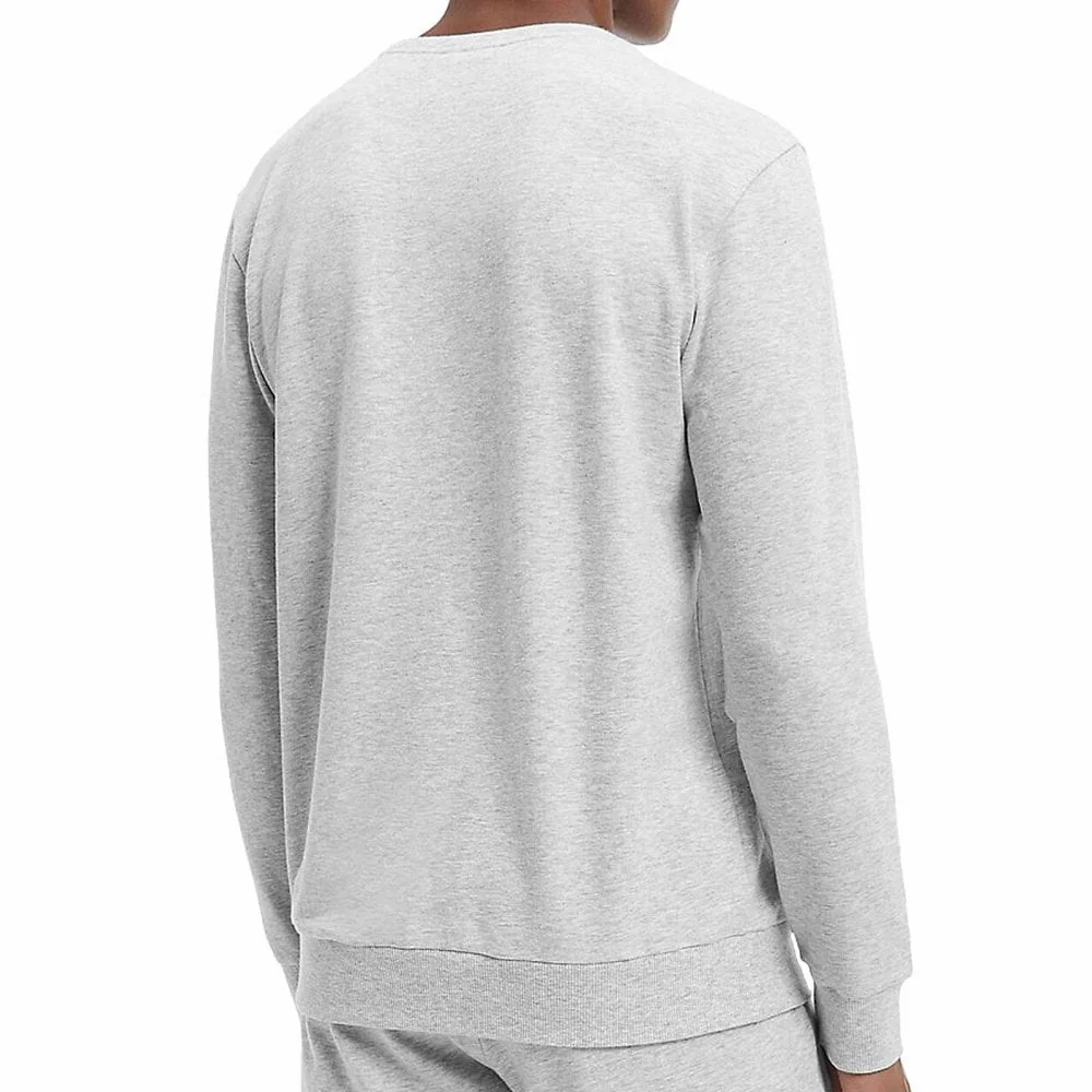 Intense Power Long Sleeve Sweatshirt, Light Grey Heather - Image 3