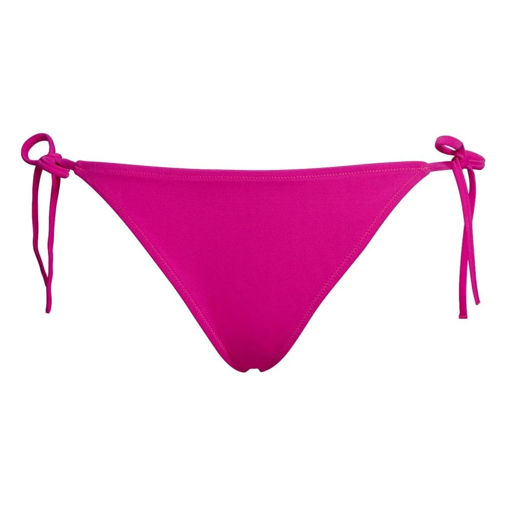 Intense Power Swimwear Side Tie Bikini Bottom, Pink Glo