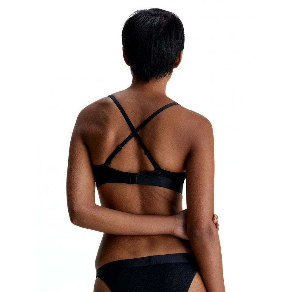 Intrinsic Lace Triangle Bra, Black - Image 3