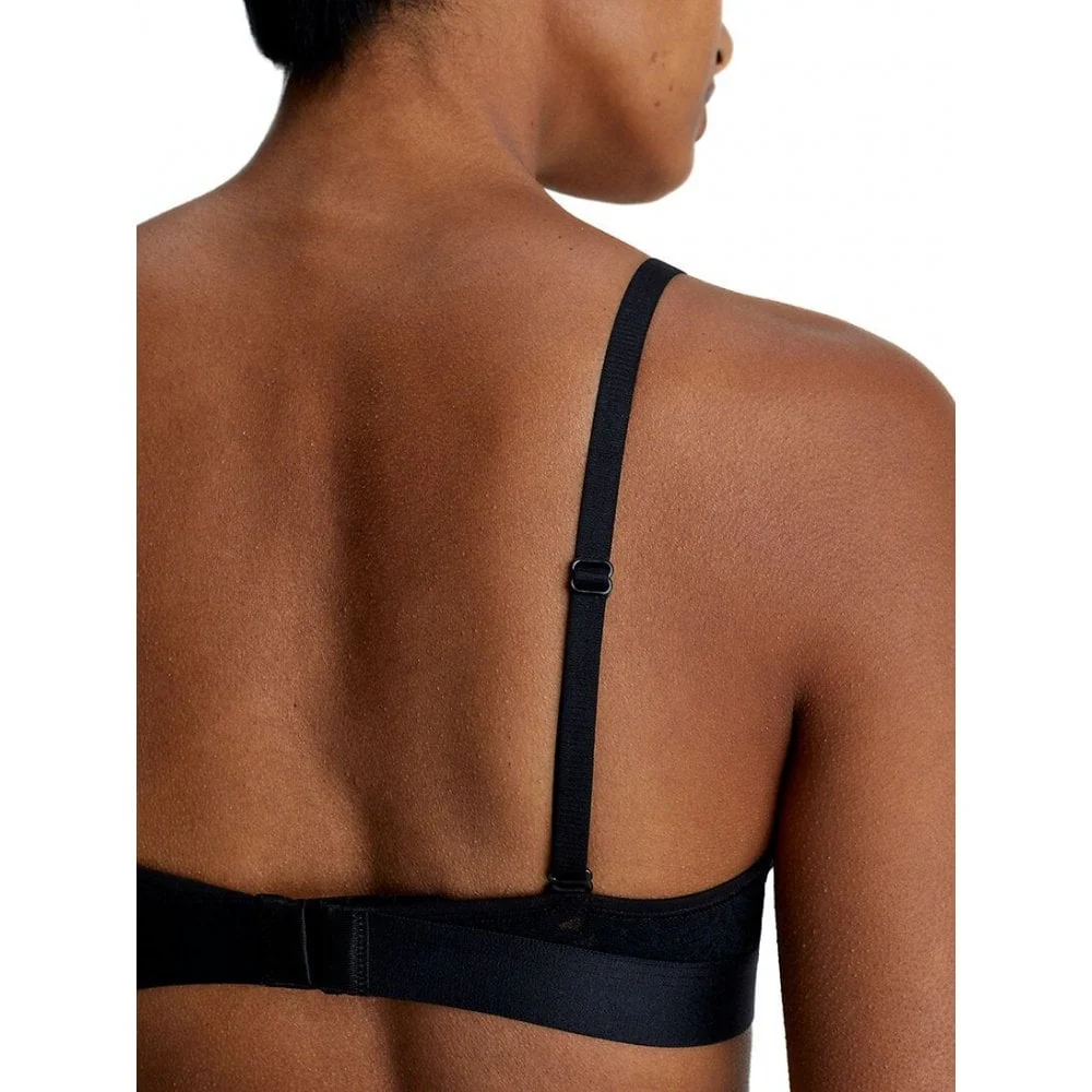Intrinsic Lace Triangle Bra, Black - Image 4