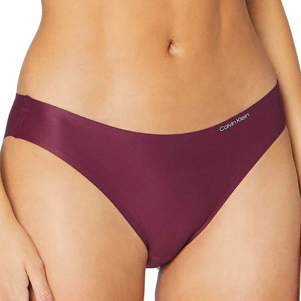Microfiber Stretch Bikini Brief, Raisin Torte - Image 2