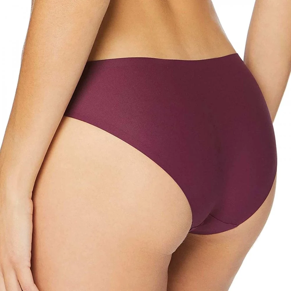 Microfiber Stretch Bikini Brief, Raisin Torte - Image 3