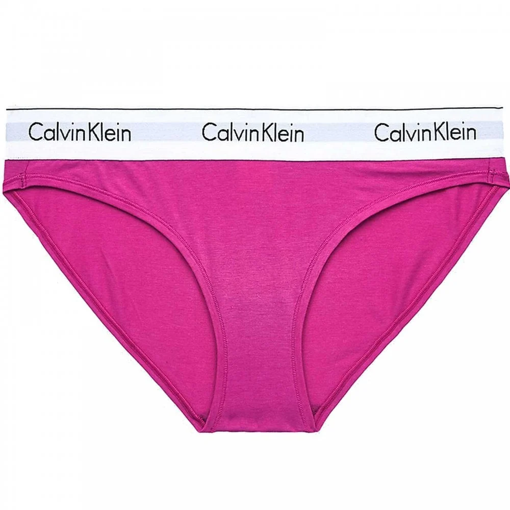 Modern Cotton Bikini Brief, Bright Magenta