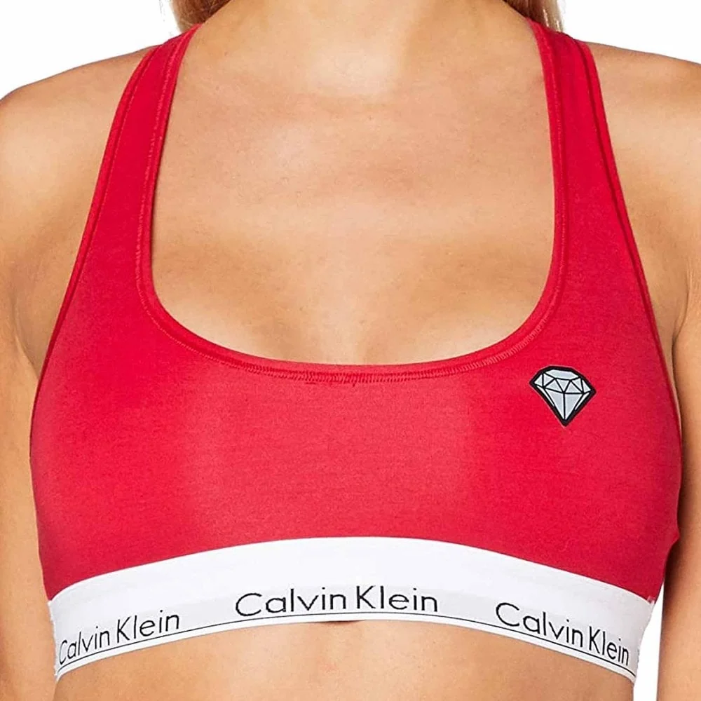 Modern Cotton Bralette, Empower