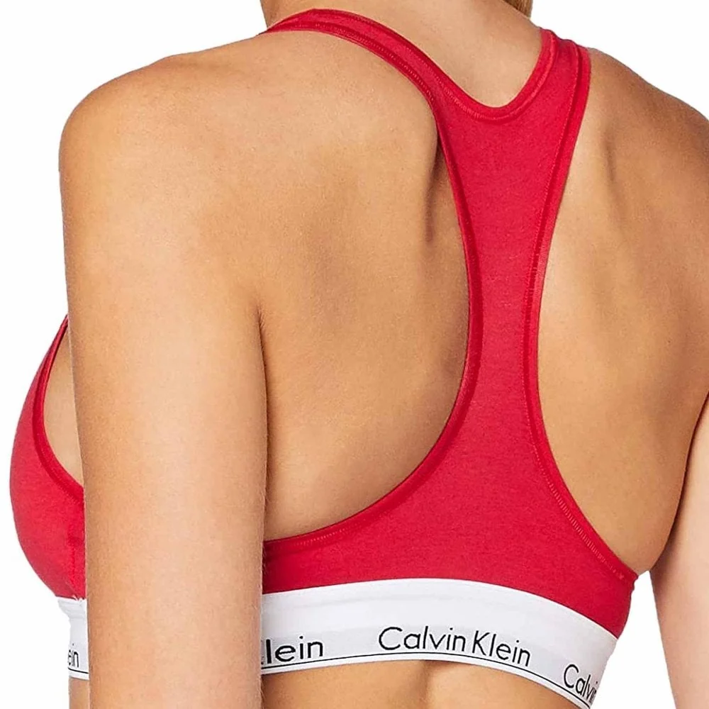 Modern Cotton Bralette, Empower - Image 2