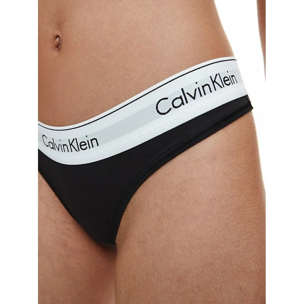 Modern Cotton Brazilian Brief, Black - Image 2