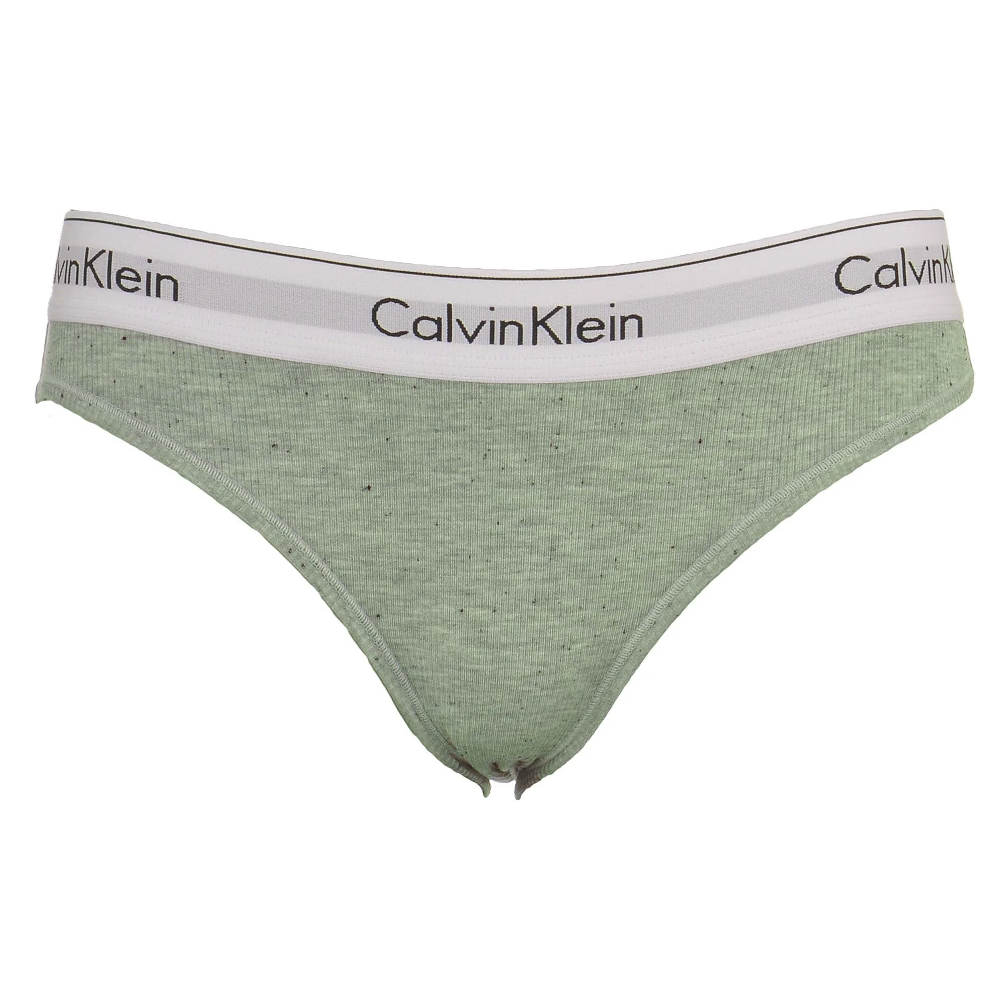Modern Cotton Ribbed Modal Bikini Brief, Graphic Rib / Heather Grey