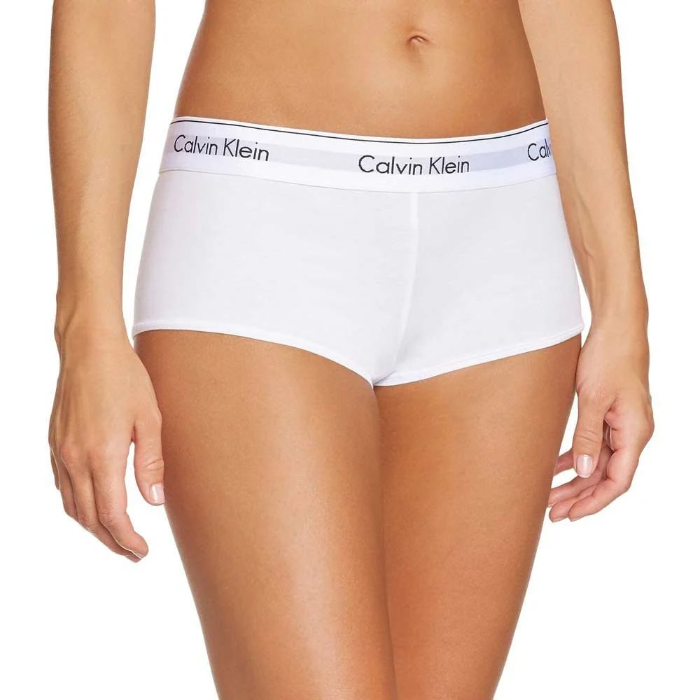 Modern Cotton Short, White