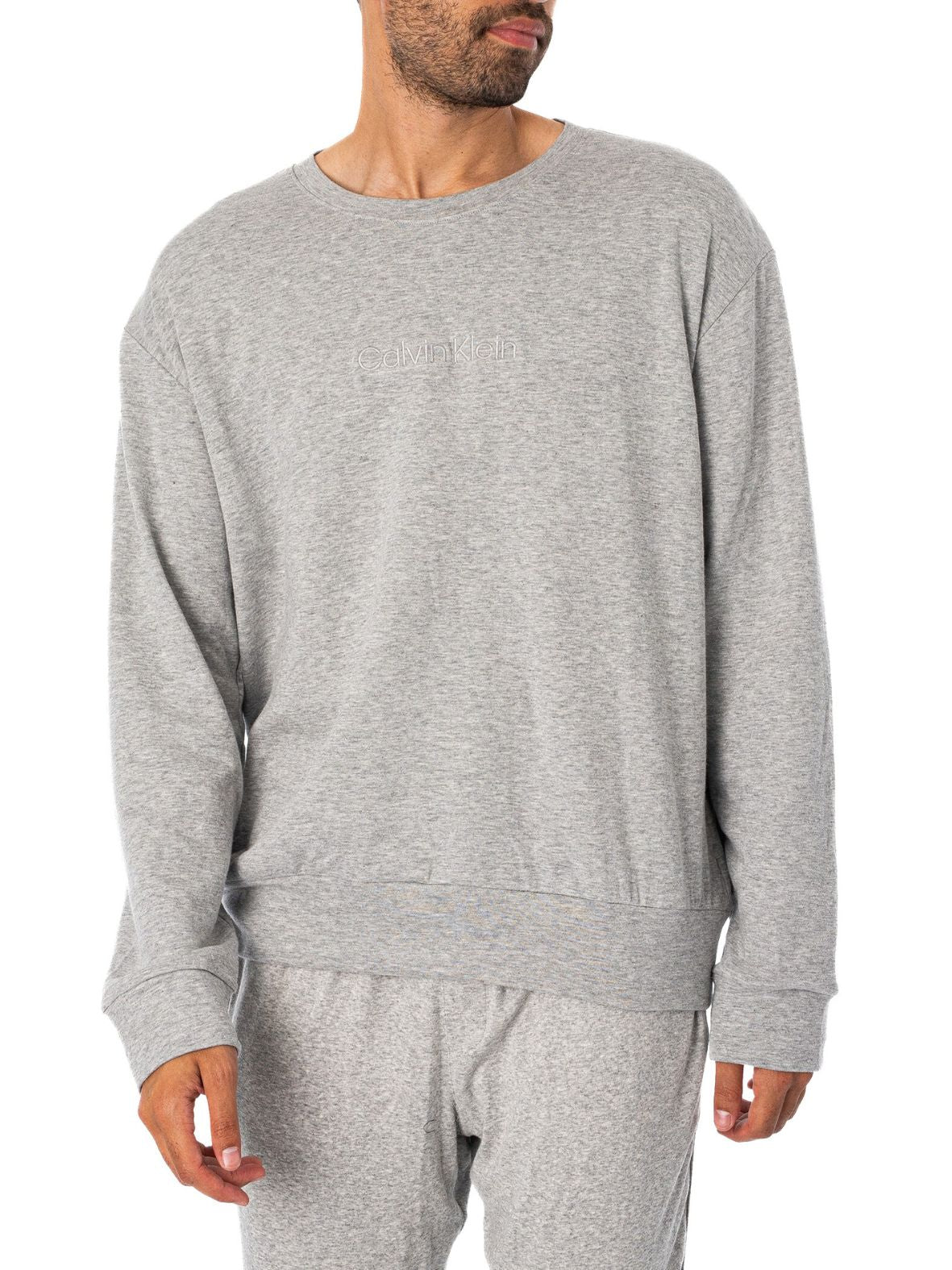 Modern Terry Sweatshirt, Grey Heather - Image 4