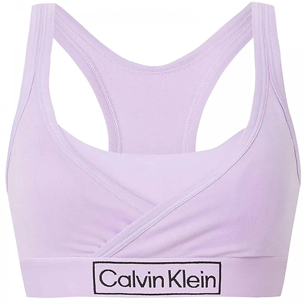 Reimagined Heritage Maternity Bralette, Vervain Lilac
