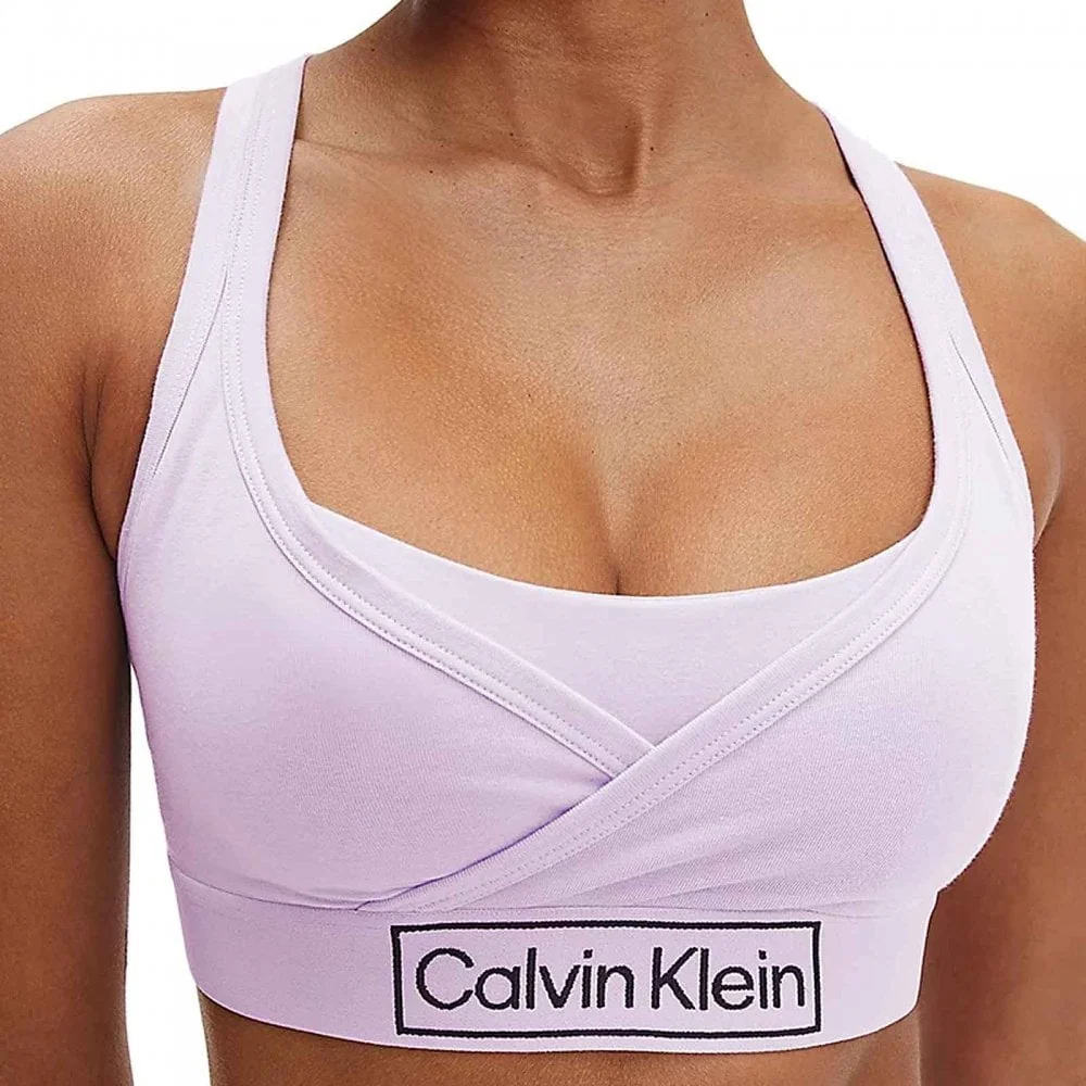 Reimagined Heritage Maternity Bralette, Vervain Lilac - Image 3