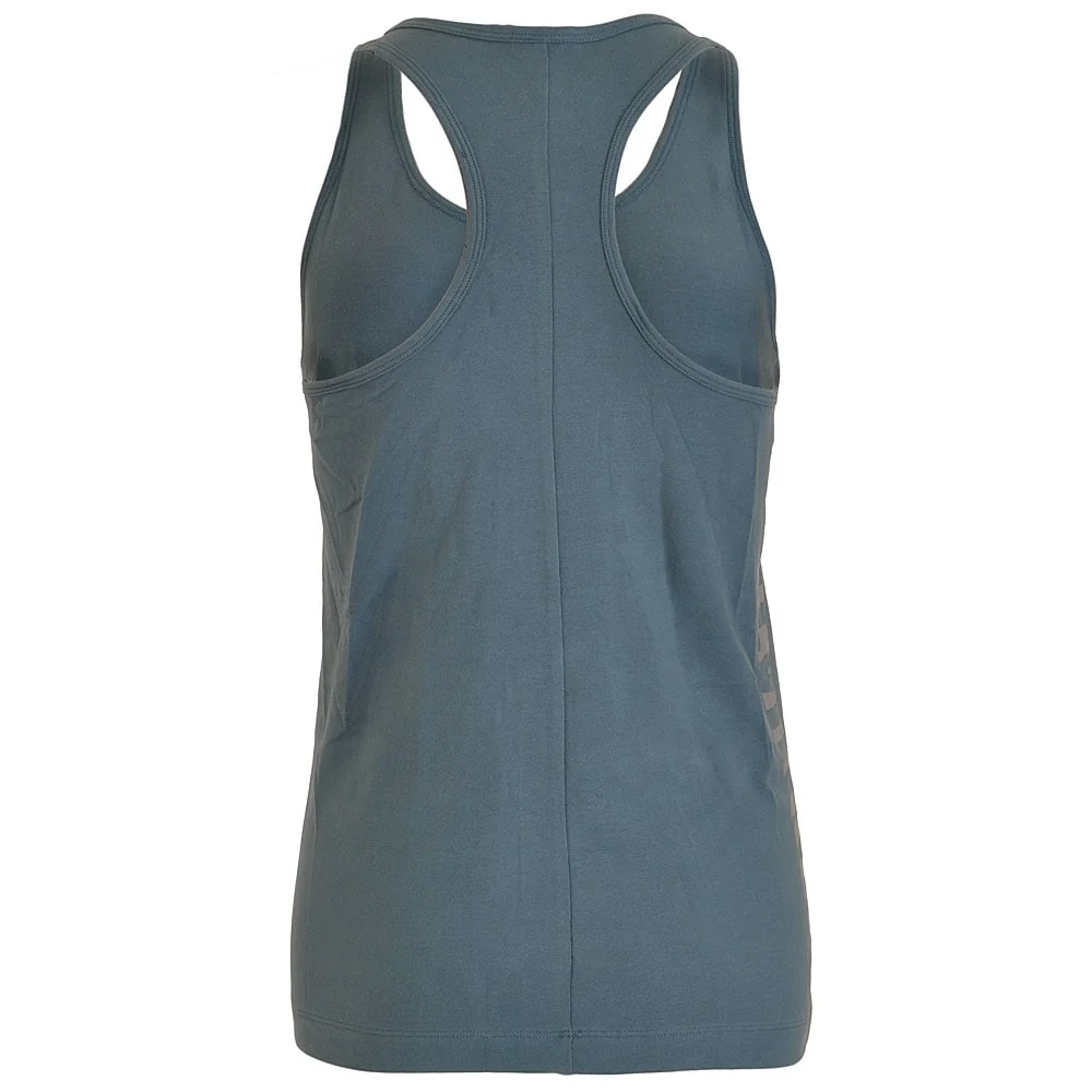Seamless Logo Tank Top, Blue Steel - Image 3