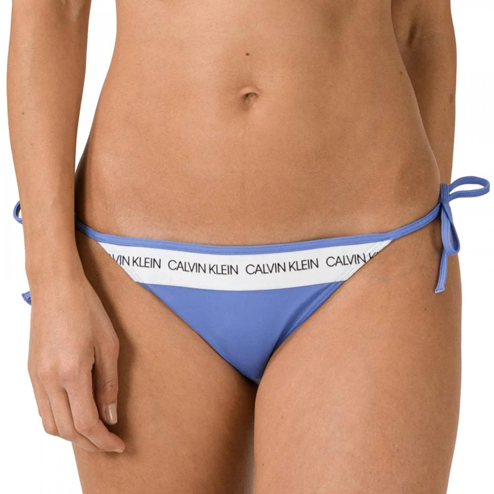 Side Tie Swimwear Bikini Bottom, Persian Jewel - Image 2