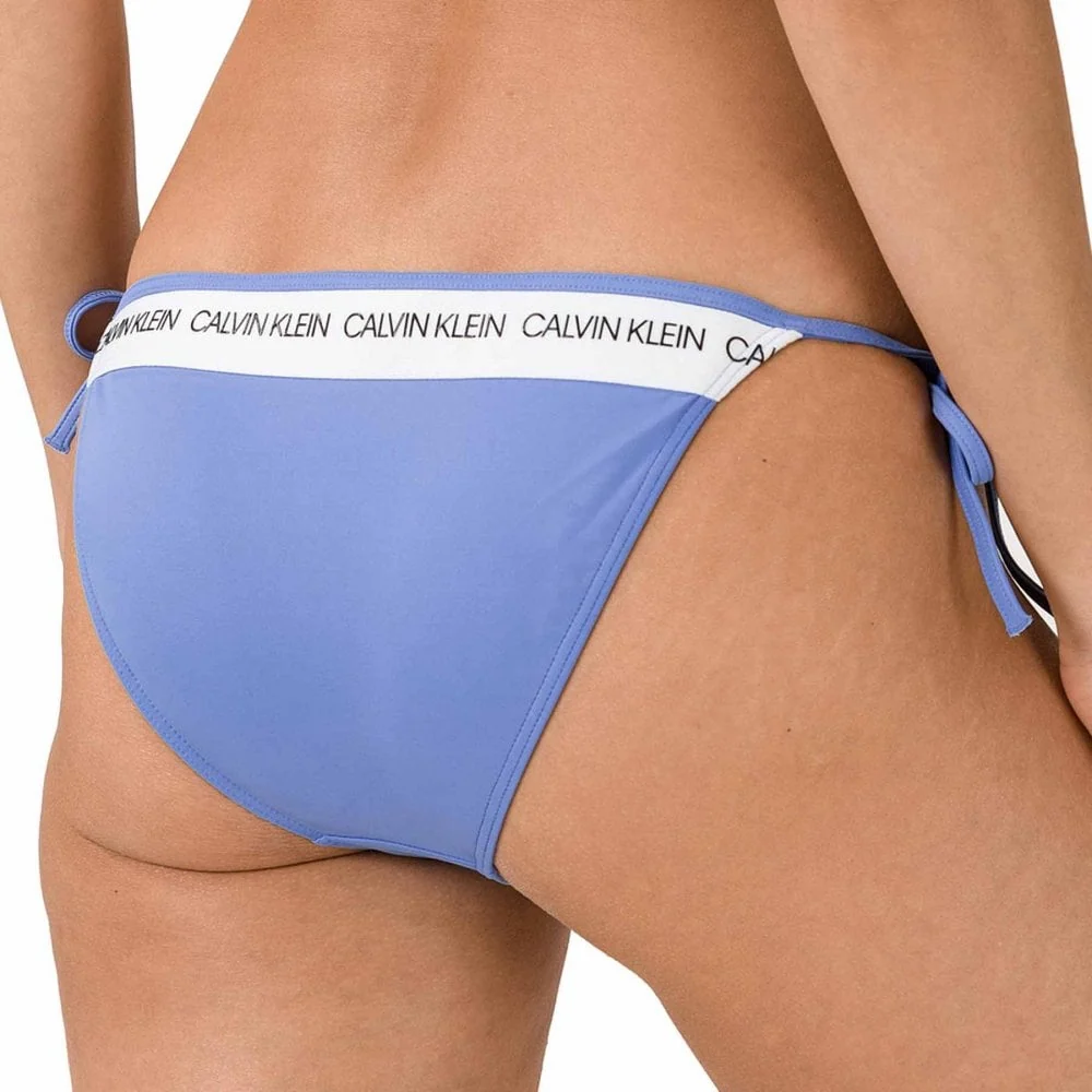 Side Tie Swimwear Bikini Bottom, Persian Jewel - Image 3