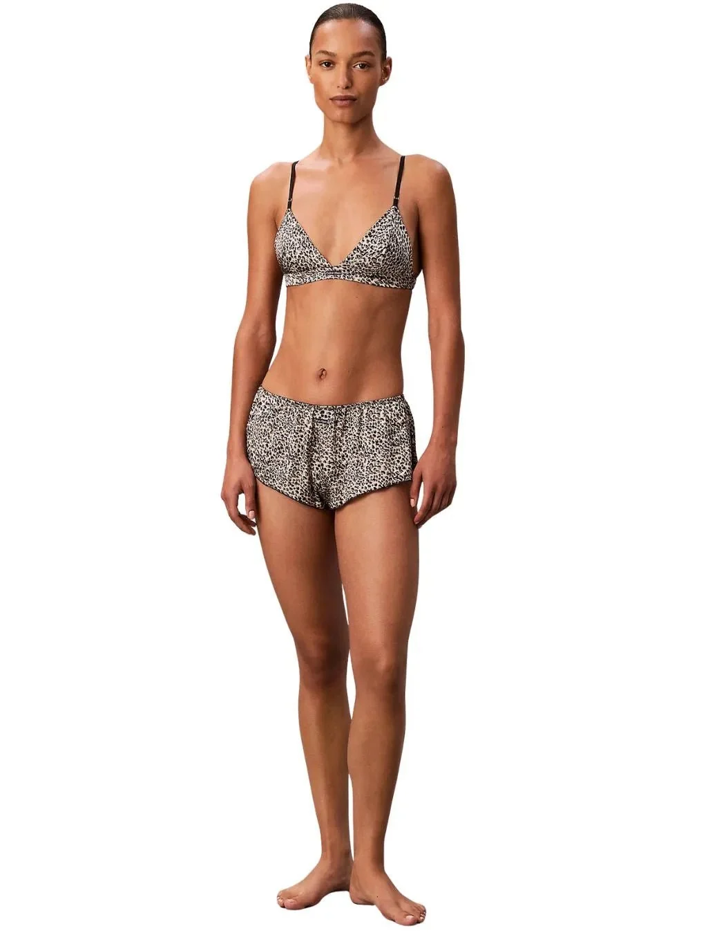 Signature Satin Boy Short, Animal Print - Image 8