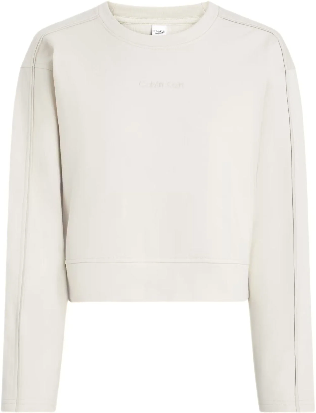 Women Cotton Terry Sweatshirt, Sandshell