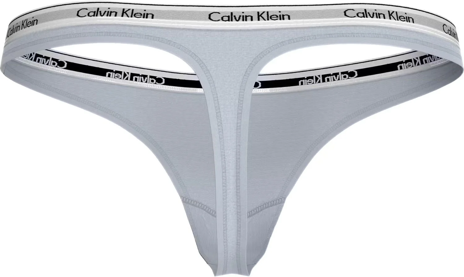 Women Modern Logo Thong, Plein Air Blue - Image 2
