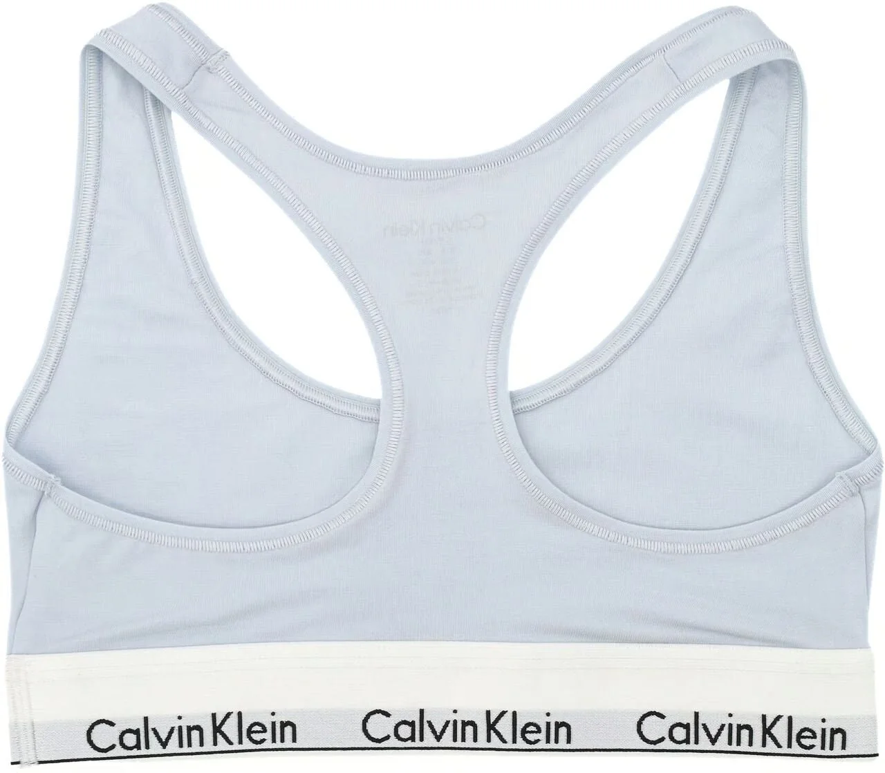 Modern Logo Unlined Bralette, Plein Air Blue - Image 4