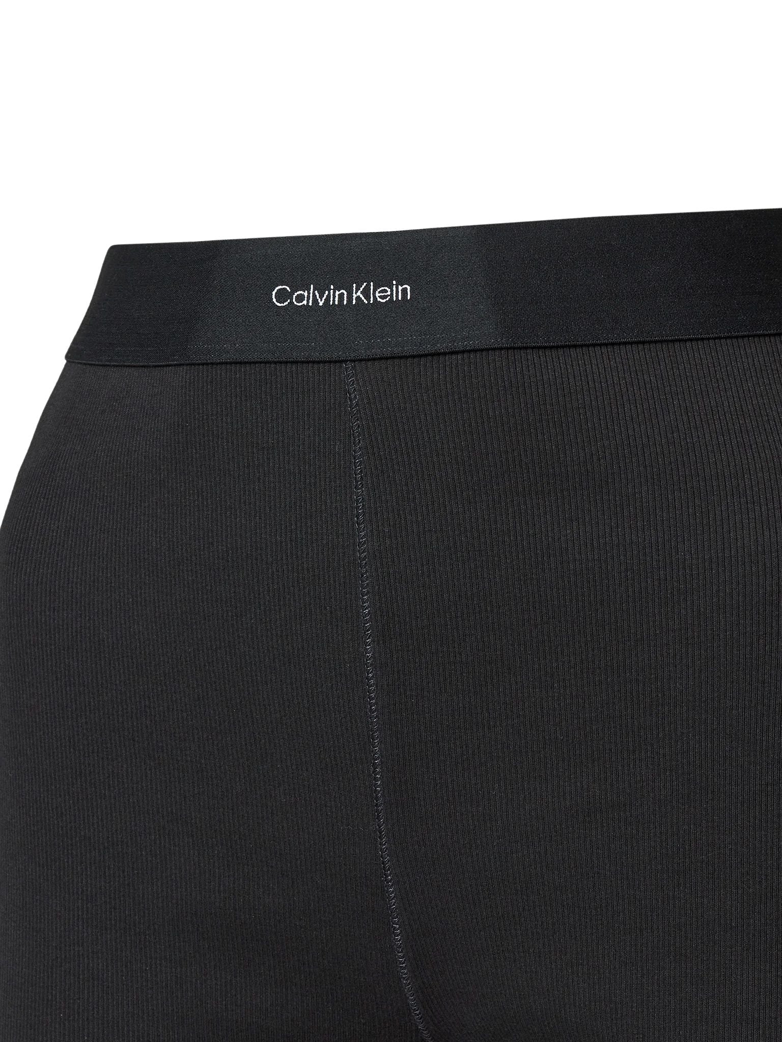 Women Modern Rib Cycling Shorts, Black - Image 6