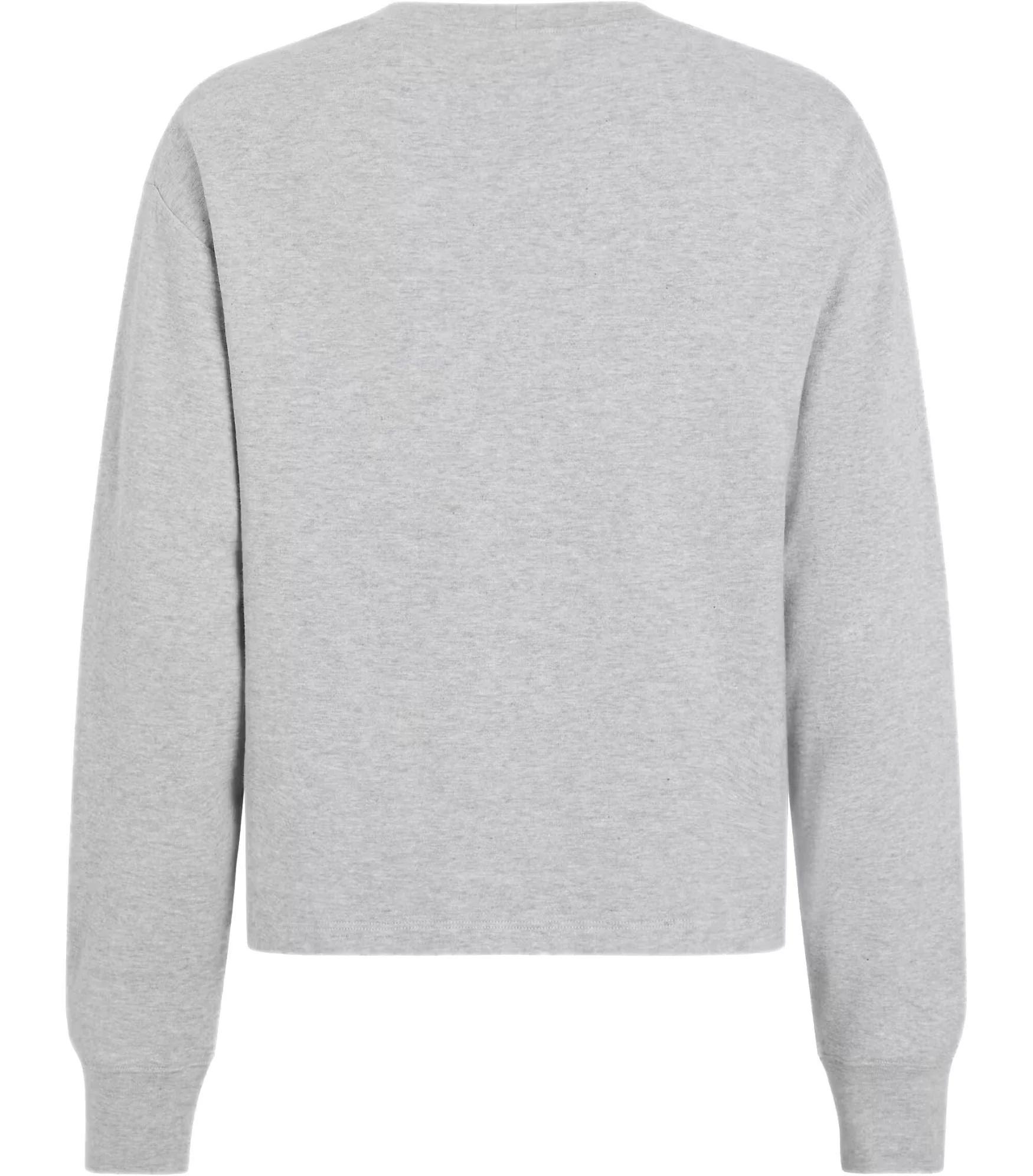Women Modern Terry Sweatshirt, Grey Heather - Image 5