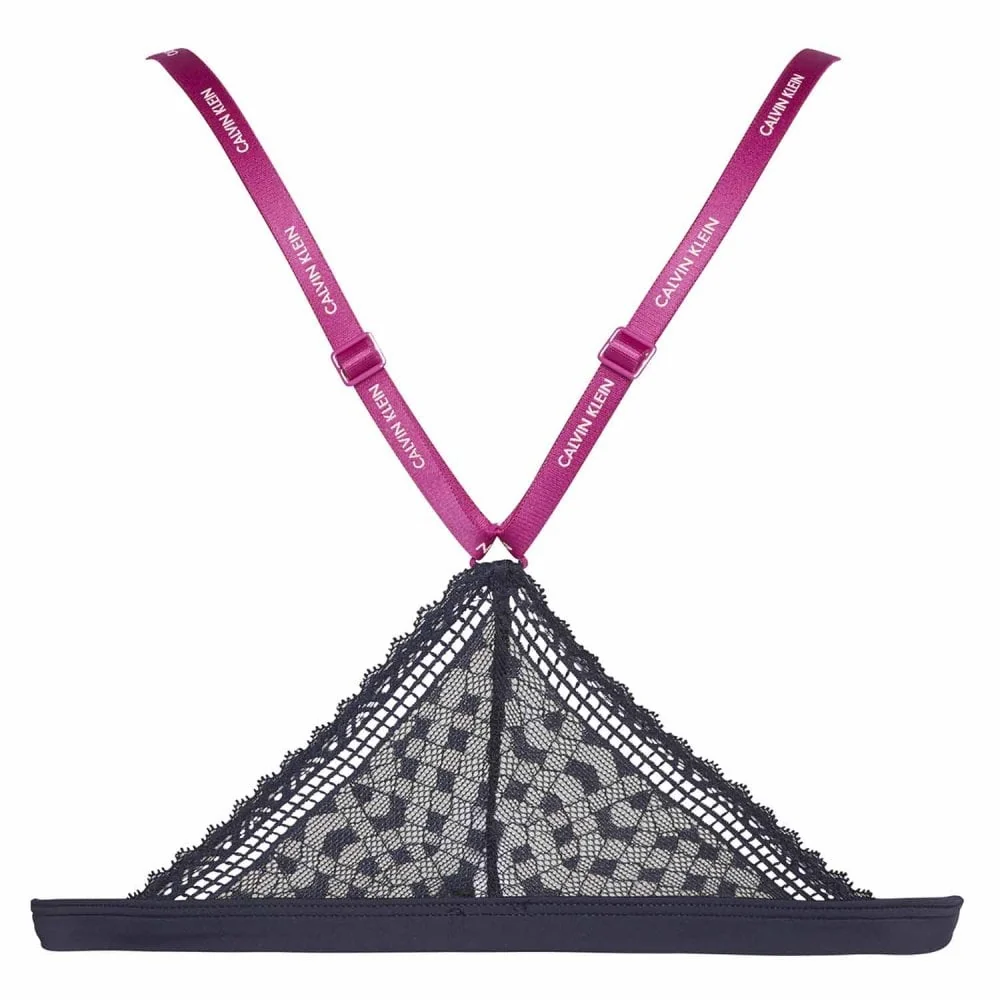 Youthful Lingerie Front Closure Triangle Bra, Shoreline - Image 2