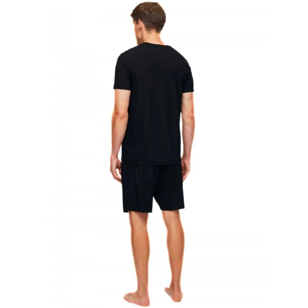 Basel Micromodal Stretch T-Shirt, Black - Image 6