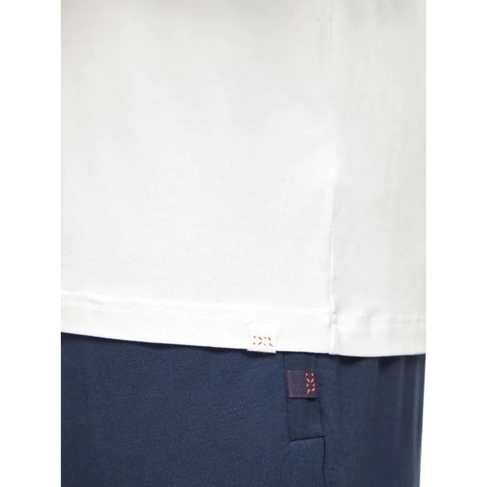 Basel Micromodal Stretch T-Shirt, White - Image 4