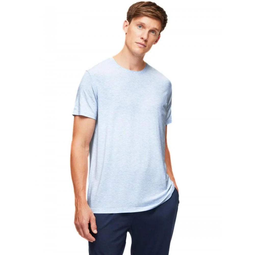 Ethan Micromodal Stretch T-Shirt, Blue - Image 2