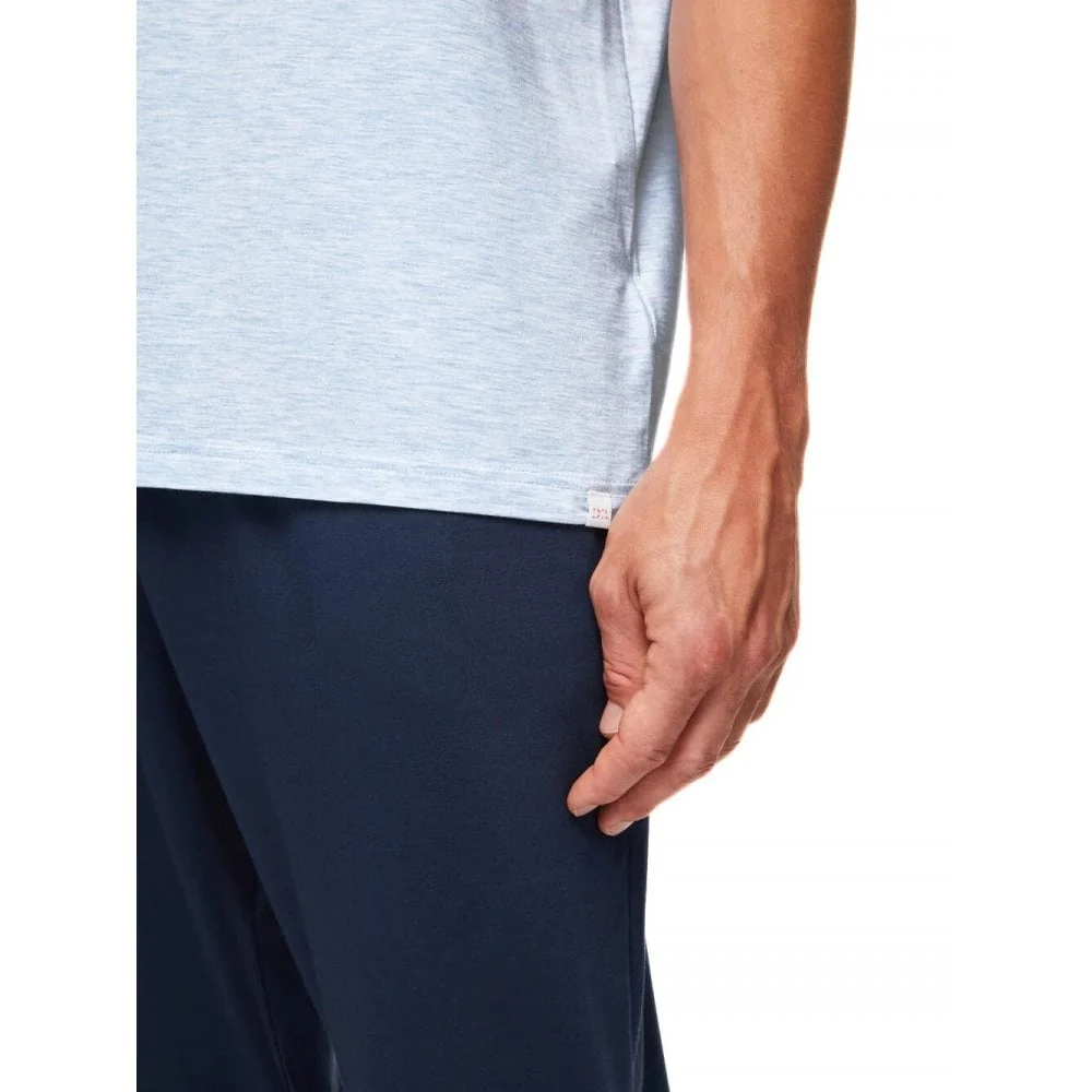 Ethan Micromodal Stretch T-Shirt, Blue - Image 4