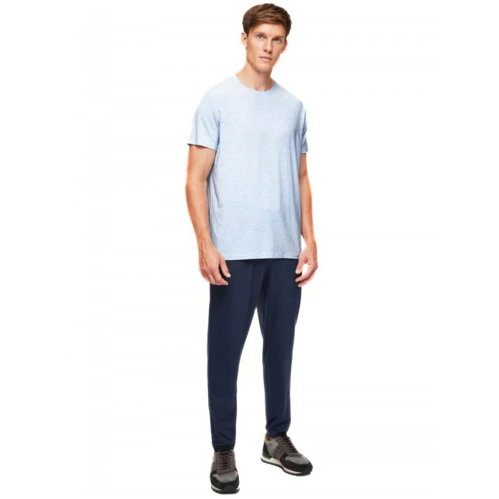 Ethan Micromodal Stretch T-Shirt, Blue - Image 6