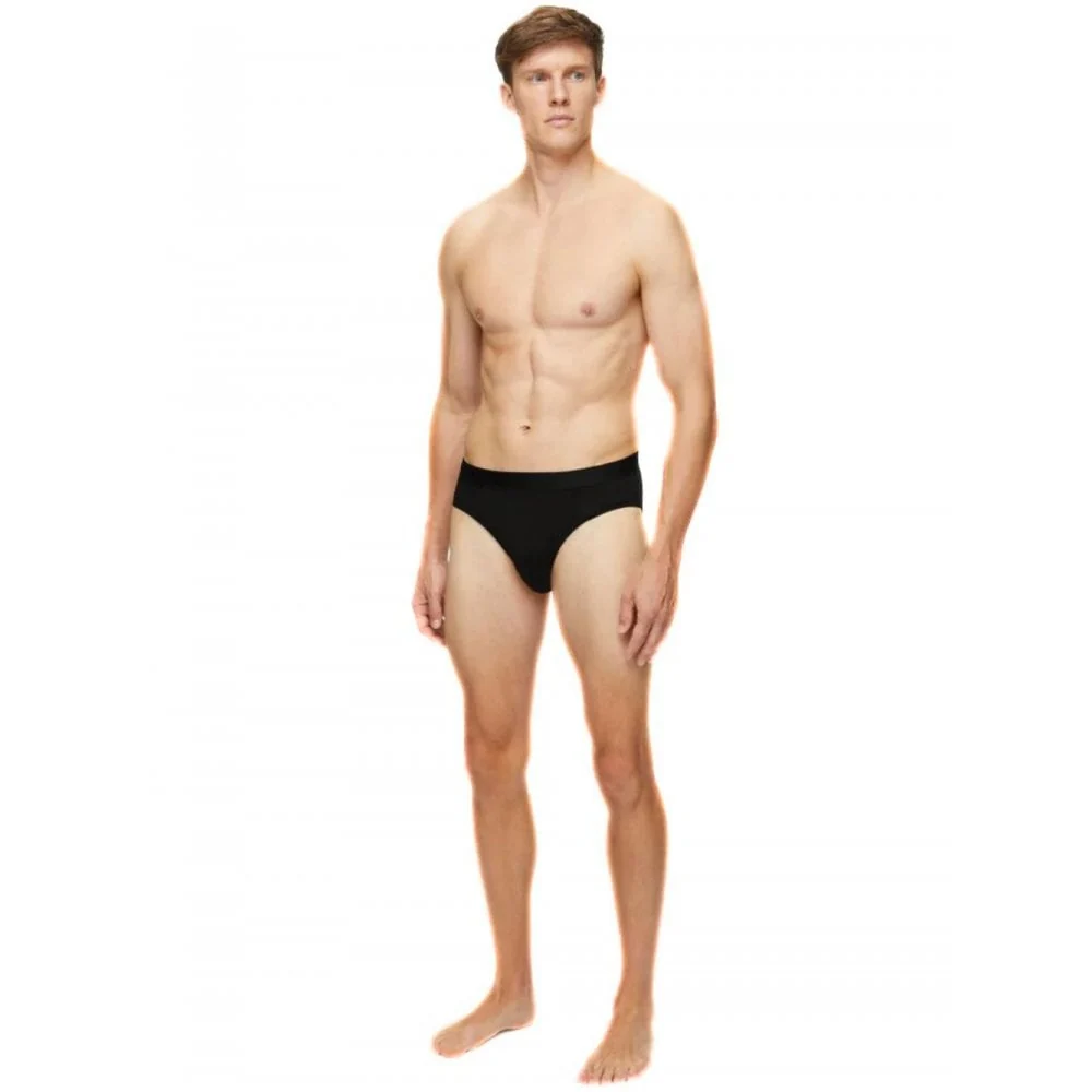 Jack Pima Cotton Brief, Black - Image 6