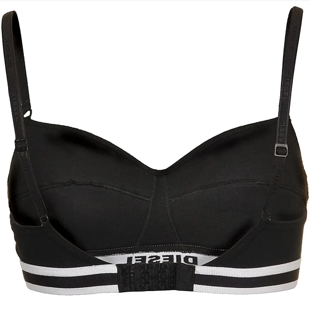 NASTY Cotton Stretch Bralette, Black - Image 2