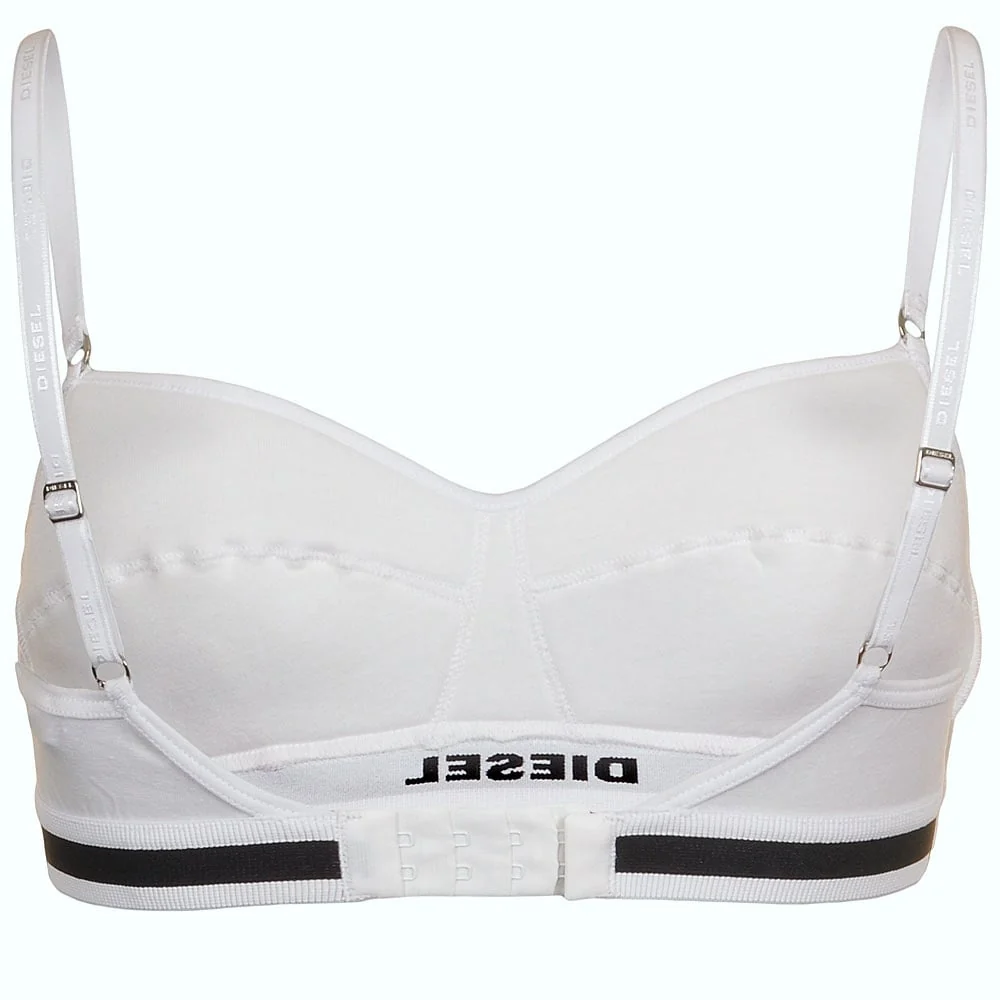 NASTY Cotton Stretch Bralette, White - Image 2