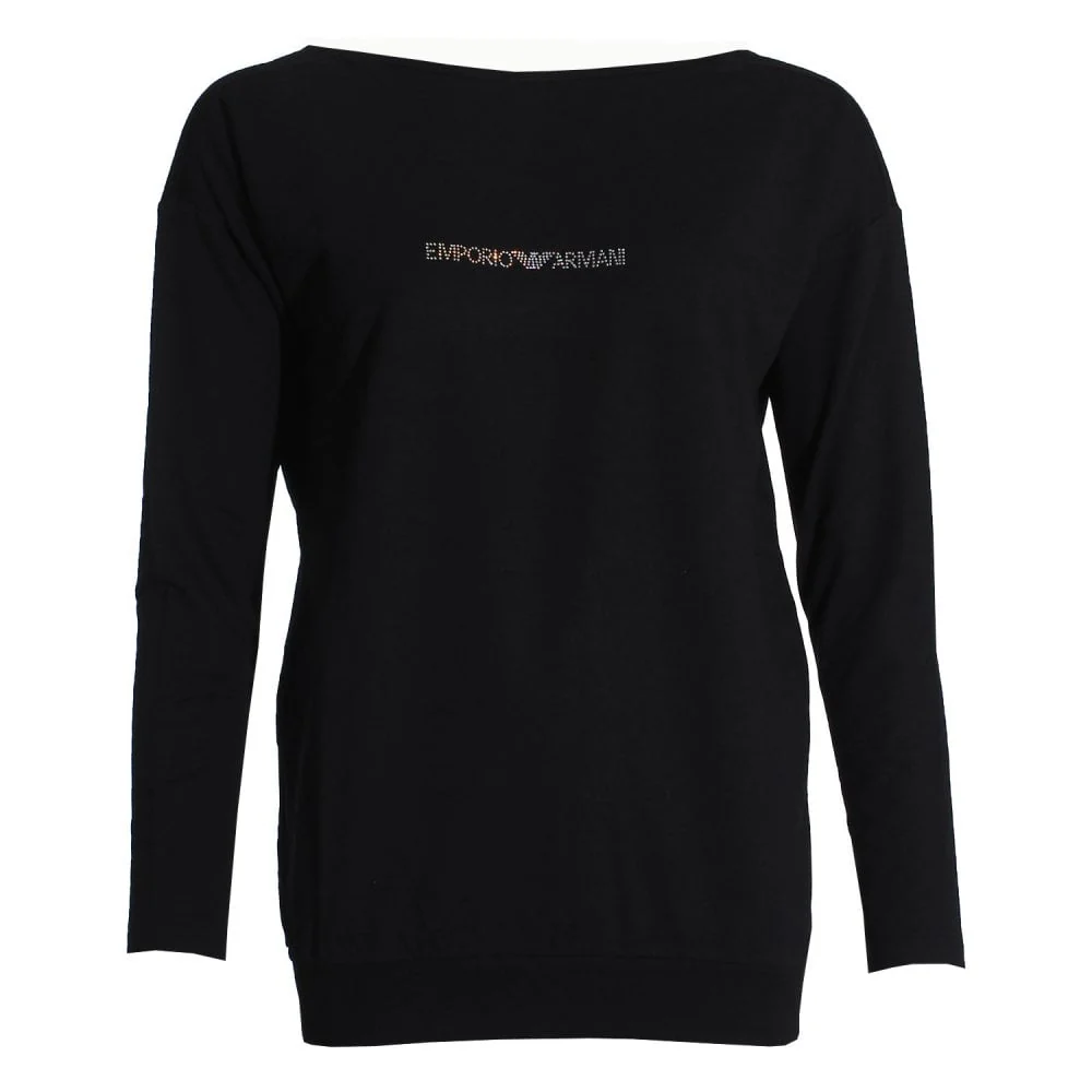Visibility Logo Sweater, Black