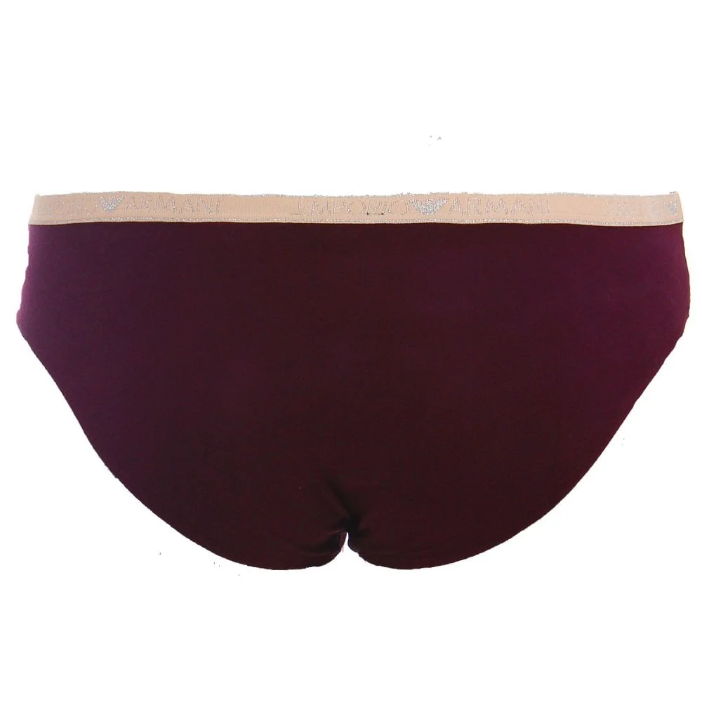 Visibility Sparkle Logo Brief, Plum Violet - Image 2