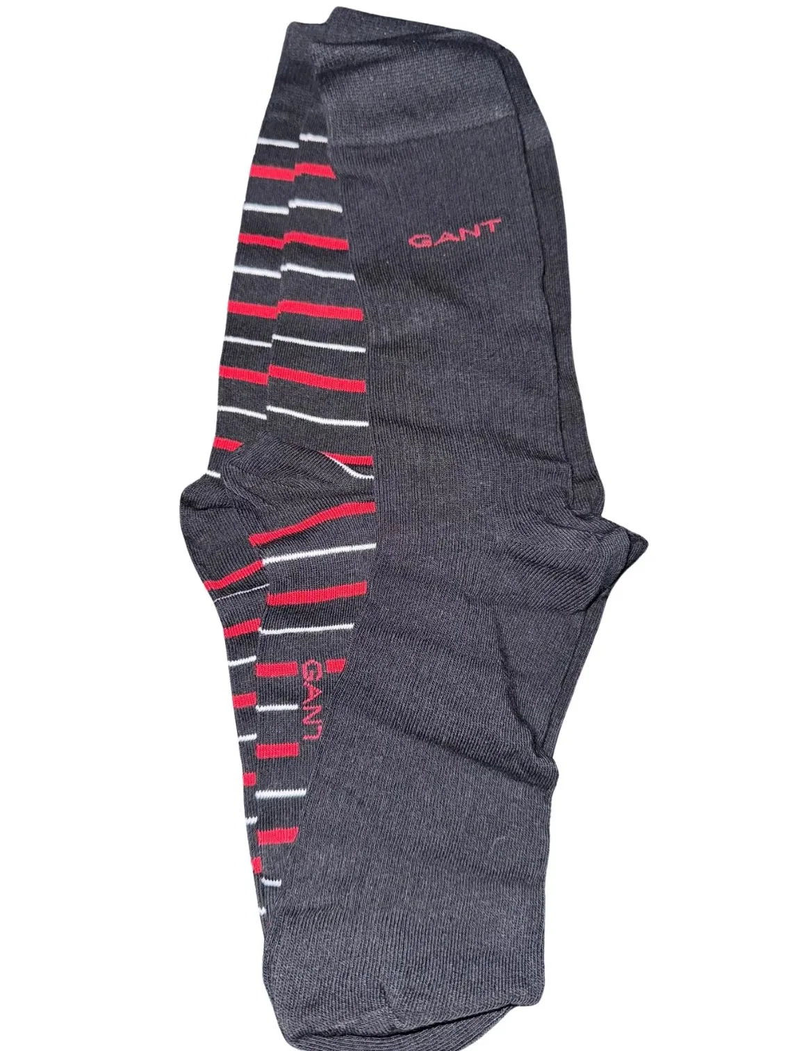 2-Pack Multi-Stripe Socks Gift Set, Black - Image 7
