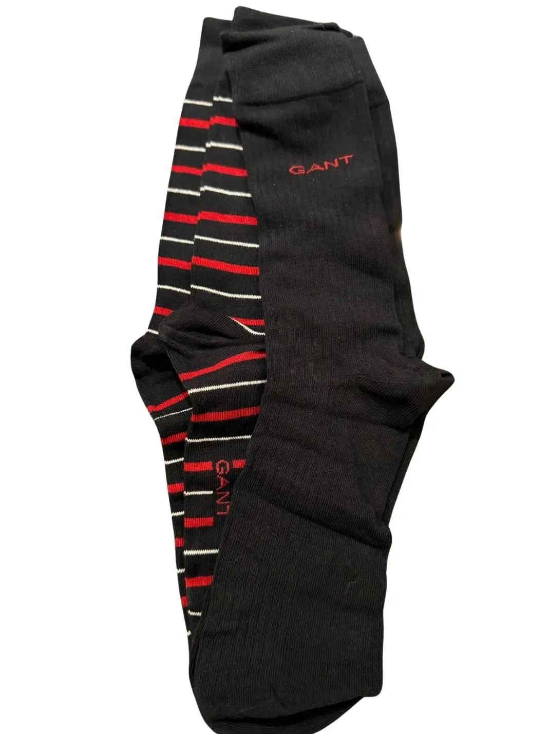 2-Pack Multi-Stripe Socks Gift Set, Black - Image 8